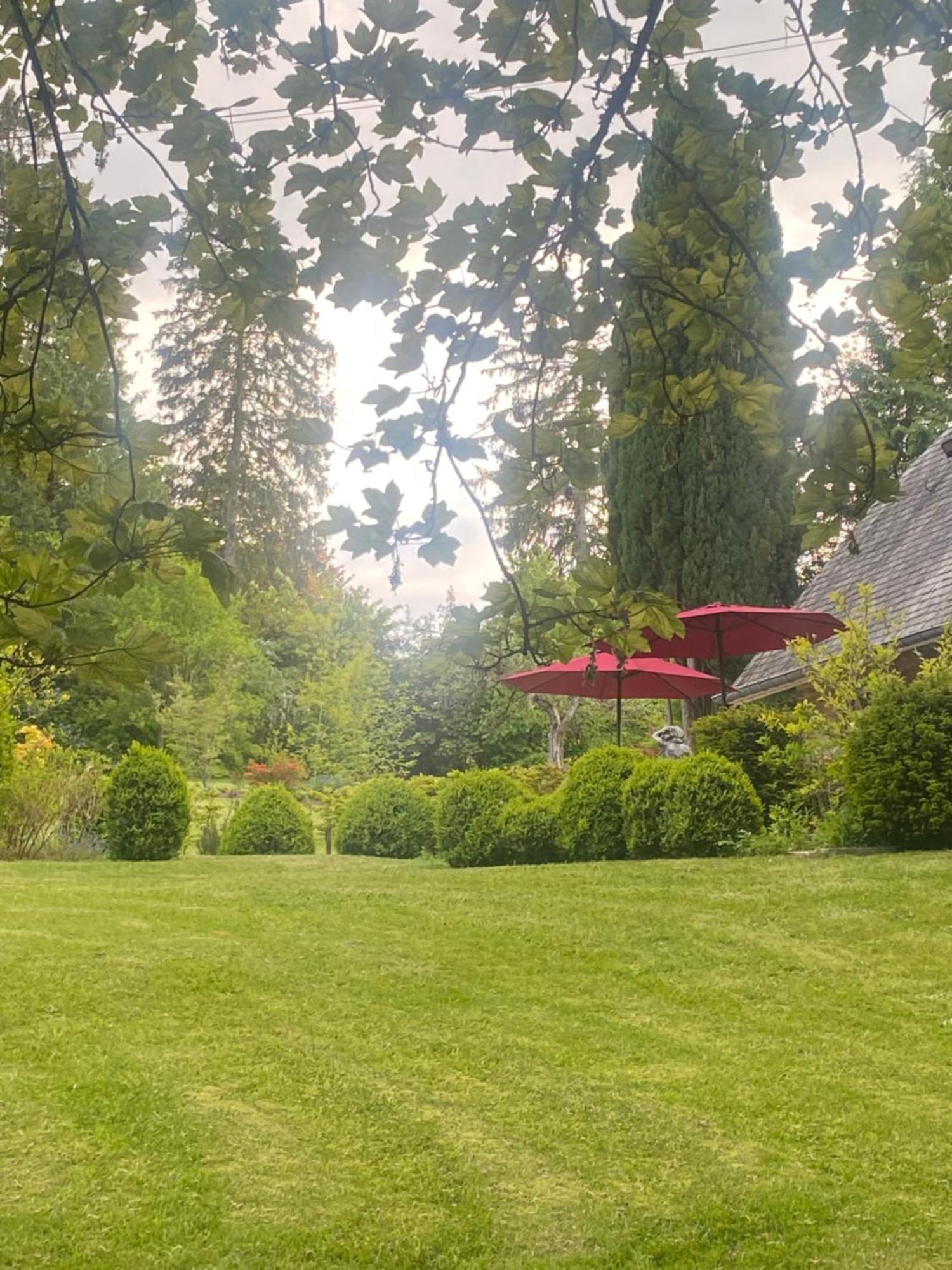 La Kabane Des Hetres Rouges Hotel Spa Bagian luar foto