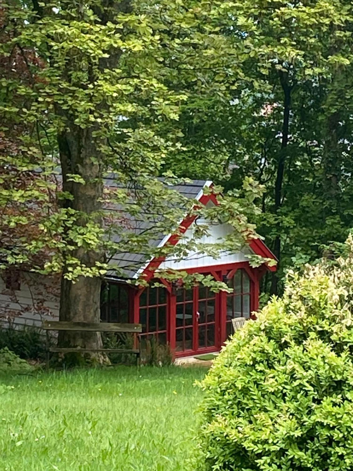 La Kabane Des Hetres Rouges Hotel Spa Bagian luar foto